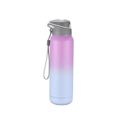 Indoor And Outdoor Water Bottle Customized Stainless Steel Vacuum Flask Water With Straw