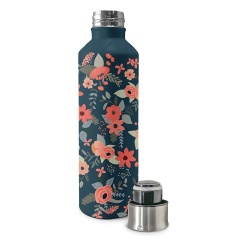 Unique Air Transfer Coating Double Wall 18/8 Stainless Steel Thermos Flask Water Bottle