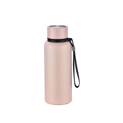 Soft Touch Tea Thermos Vacuum Flask Insulated Stainless Steel Water Bottle Business Gifts Metal Customized