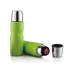 Outdoor Double Wall 304 Stainless Steel Thermal Vacuum Insulated Flask With Cup
