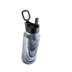 750ML Vacuum Insulated Stainless Steel Sports Water Bottle With Custom Logo Water Transfer Design