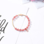 Luxury Handmade Colorful Beads Bracelet with Star Charm Jewelry Accessories Alloy Bracelets Bangles Women Birthday Gift Custom