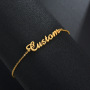 Fashion Set Customized gold Plated Opening Shape Minimalist Stainless Steel  Bracelet Jewelry Set