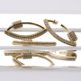2021 New Fashion Jewelry Findings Screw Clasp Carabiner Pendant Jewelry Components for Necklace Making