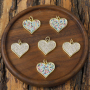 New Design Necklace Jewelry for Womens Wholesale Pendants Heart Charms for Jewelry Making