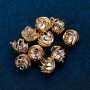Spring ball pendant white zirconium 13.5*10mm copper zirconium micro-inlaid pendant