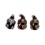 Wholesale Fashion Accessory Antique Silver Brass Copper Zircon DIY Helmet Design Beads for Jewelry Bracelet Necklace Making