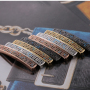 35*5MM Handmade High Quality Copper Necklace Bar Pendant for Womens Gift
