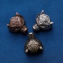Wholesale Women Fashion Accessory Antique Silver Brass Copper Zircon DIY Tiger Head Beads for Jewelry Bracelet Necklace Making