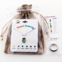 High Quality Handmade Color Change Mood Stone Necklace Drop Shape Silver Pendant Necklace