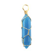 27 Azure Cat's Eye with chain