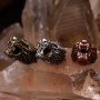Wholesale Women Fashion Accessory Antique Silver Brass Copper Zircon DIY Dragon Head Beads for Jewelry Bracelet Necklace Making