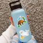 Wholesale 50 pack PVC Water Ink Animal Stickers for Kids Waterproof DIY Vinyl Graffiti Sticker for Laptop Car Luggage Skateboard