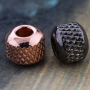 Wholesale 7*8MM Rose Gold Lagre Hole Stainless Steel Charm Pendant for Necklace Bracelet Making