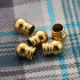 Bell Shape Charm 18K Gold Plated Stainless Steel for DIY Jewelry Making 12pcs/bag Custom Logo MOJOYAS 12*9MM 218-OS CN;ZHE 218
