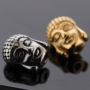 DIY Jewelry Charms 9*12 MM Gold and Silver Plated Buddha Head Charms for Bracelet Making