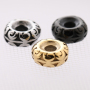 DIY Bracelet Jewelry Accessories 3 Colors Steel Spacer Charm for Sale