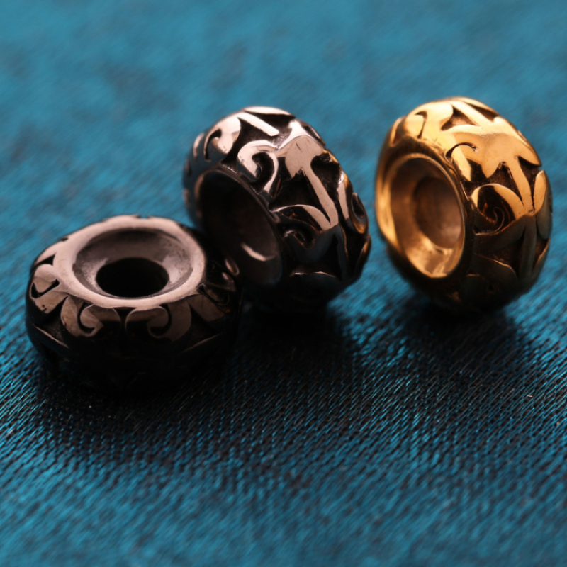 DIY Bracelet Jewelry Accessories 3 Colors Steel Spacer Charm for Sale