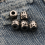 Latest Fashion Stainless Steel Spacer Beads 5MM Silver Charm Beads Fit for Bracelets DIY Jewelry