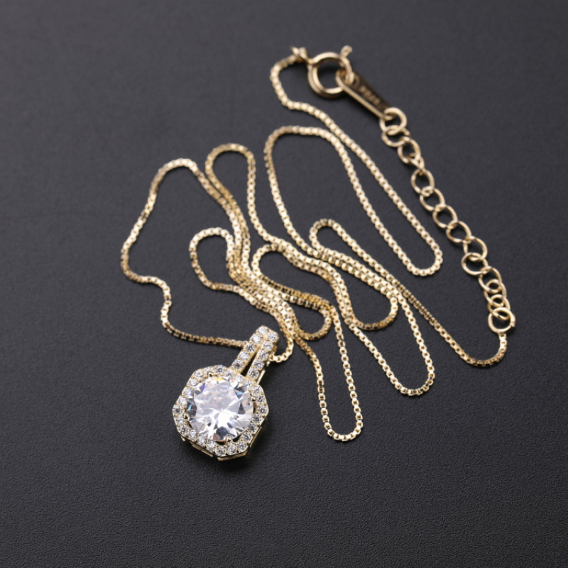 Loftily Jewelry Temperament Women Necklace Unique High-quality Couples Luxury Necklace Pendant Necklaces Gold Link Chain Copper