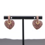 Luxury Gold Plated Jewelry  Zircon Serpentine Earring New Design CZ Factory Wholesale For Women Party