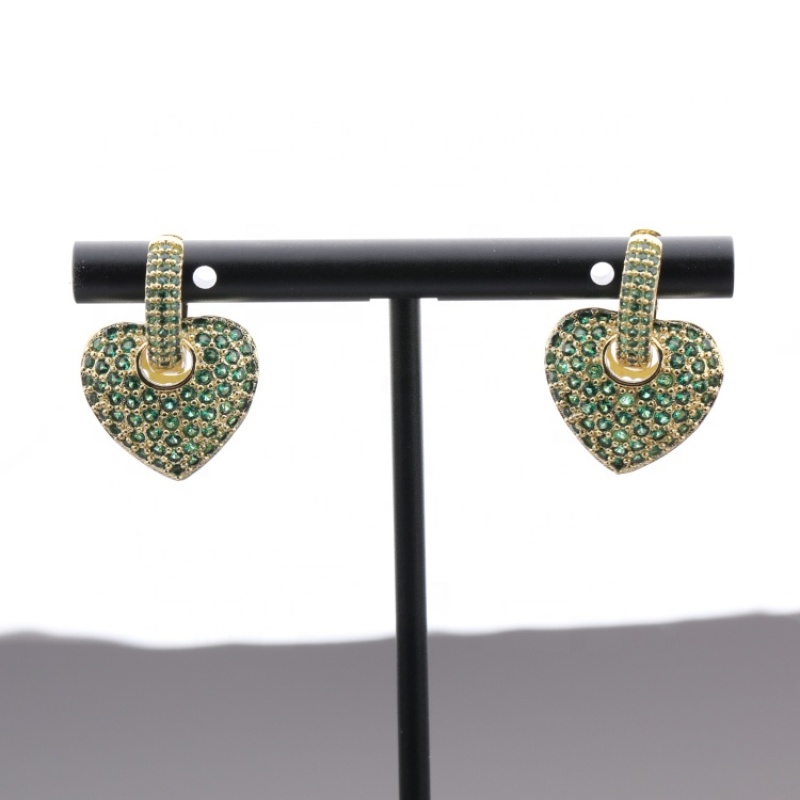 Luxury Gold Plated Jewelry  Zircon Serpentine Earring New Design CZ Factory Wholesale For Women Party