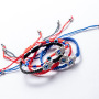2021 Simple adjustable nylon rope bangle Turkish blue eyes jewelry handmade braided evil eyes bracelet