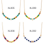 2021 New Trendy Beaded Jewelry Choker Necklaces Handmade Jewelry Natural Stone Beaded Necklace