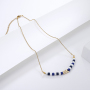 2021 New Trendy Beaded Jewelry Choker Necklaces Handmade Jewelry Natural Stone Beaded Necklace