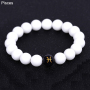 Fashion Design Round Beads High Grade Natural Stone Zodiac Bracelets Luxury Women Girl Jewelry Bracelet Wholesale