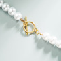 Ins Style Simple Temperament Small Fresh Short Neck Chain Accessories Fashion Personality Letter Pearl Necklace