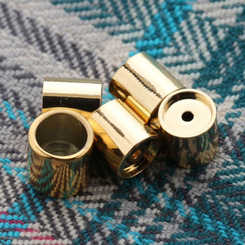 Metal Spacer Beads Cylinder Stainless Steel 18K Gold 7mm for Bracelet Making Customized 228-OS CN;ZHE METALS Accept Luxury 5 PCS