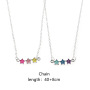 2Pcs/Set Best Friends Forever Couple Gift Jewelry Butterfly Pendant Necklaces Set Chain Necklace