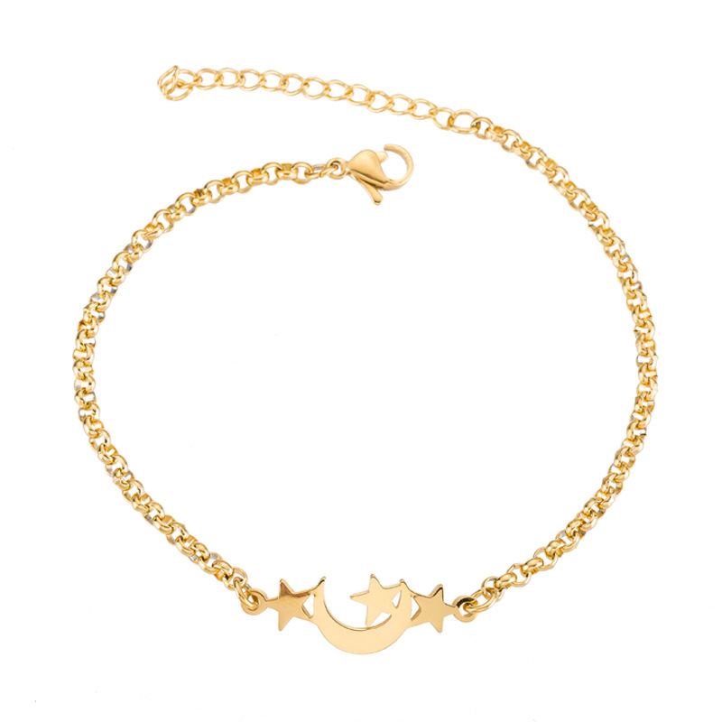 Stainless steel butterfly Christmas bangles women accessories jewelry snowflake elephant moon star bracelet love couple bracelet