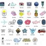 New Design High Quality Custom Die Cut Stickers Aesthetic Laptop Cartoon Cute Sticker Waterproof Vinyl Stickers for Kids