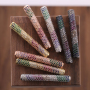 Multi-color Diamond Zircon Bend DIY Jewelry Micro-set Necklace Bracelet Connector Micro Pave Long Tube Charms Pendants or Charms