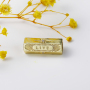 Brass Spacer 22MM for Necklace DIY Charms Hexagon Spacer Beads for Jewelry Making