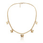 Simple Design Gold plated Women Accessories Jewelry Bohemian Charm Butterfly Pendant Necklace