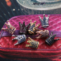 Sapphire Zircon Micro Insert Charms and Silver Plated Men and Womens High Quality Gold Pendants or Charms CROWN Gift WXCRN11107