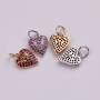 2021 Love Series Copper Zirconium Micro-inlaid New  Small Love Pendant Gift