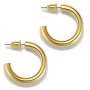 2021 Custom Wholesale Women Fashion Accessories Gold Plated Ins Style Drop Ear Ring Korean Circle Shaped Hoop Earrings