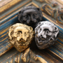 Hot Sale Stainless Steel Lion Head Beads Charm for Bracelet making