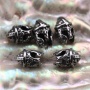 Mnes High Quality 14*10MM Stainless Steel Helmet Bracelet Charm for Sale