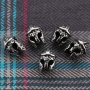 Mnes High Quality 14*10MM Stainless Steel Helmet Bracelet Charm for Sale