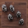 Mnes High Quality 14*10MM Stainless Steel Helmet Bracelet Charm for Sale