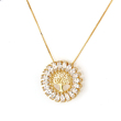crystal zircon Gold