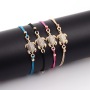 Sea Turtle Charm Bracelet with Gift Gold Plated Rhinestone Womens 12pcs/set Chain & Link Bracelets Bracelets, Bangles Animal