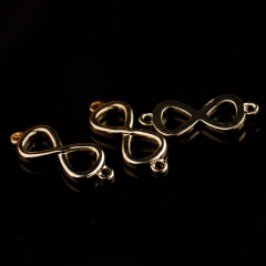 Infinite Pendant Double Hanging Copper Accessories 16.5*6mm New Pendant