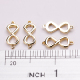 Infinite Pendant Double Hanging Copper Accessories 16.5*6mm New Pendant