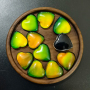 Ready to Ship Magic 18MM Heart Shape Mood Stone Beads for DIY Jewelry Making